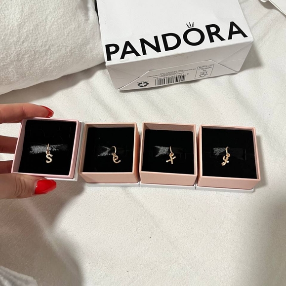 Pandora charms × 4 *SEXY* - Picture 1 of 5